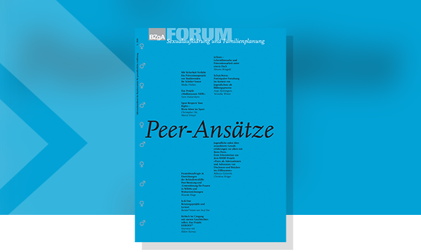 Cover des Forum-Heftes Peer-Ansätze