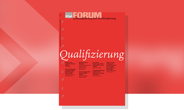 Cover FORUM 2/2022 Qualifizierung