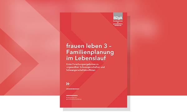 Cover zu frauen leben 3 - Familienplanung im Lebenslauf - Zwischenbericht