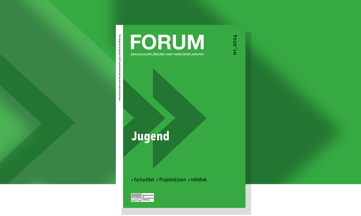 Cover des FORUM-Hefts 1-2024 Jugend